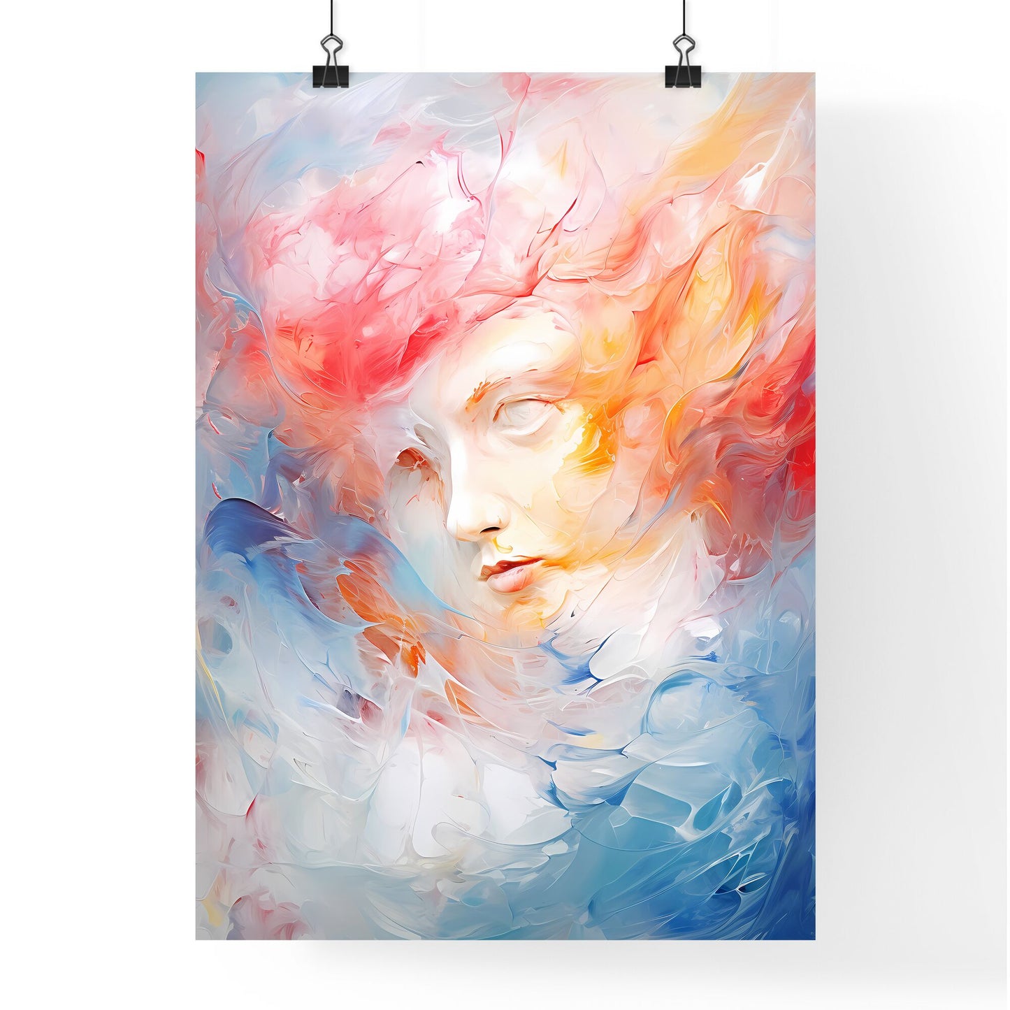 A Painting Of A Woman's Face Default Title