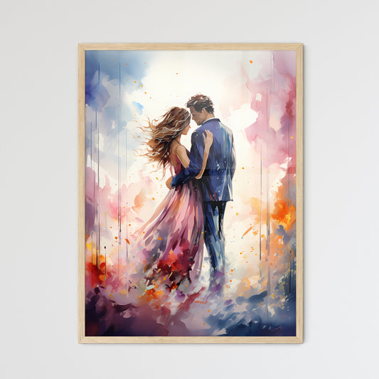 A Painting Of A Man And Woman Dancing Default Title