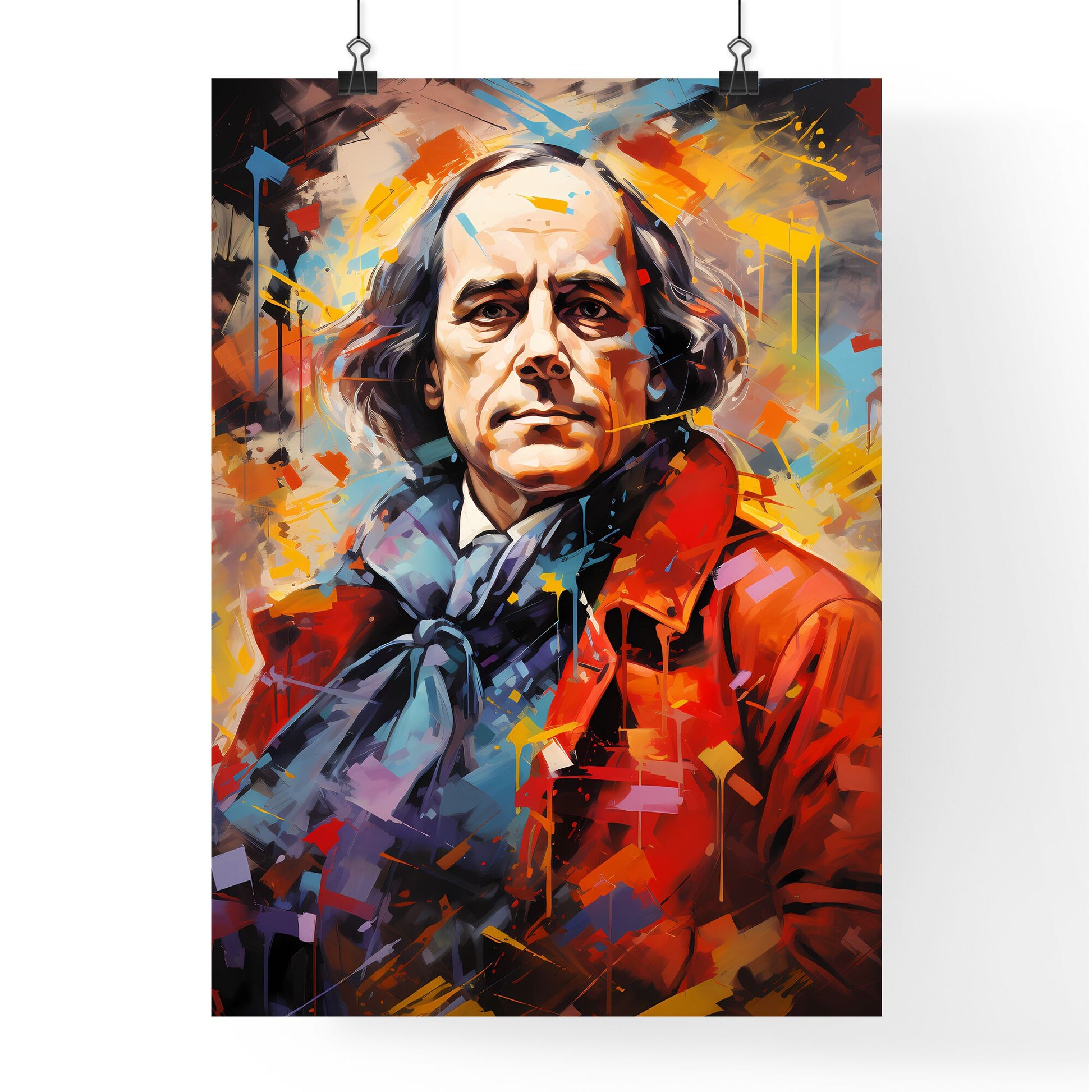 Benjamin Franklin - A Painting Of A Man Default Title