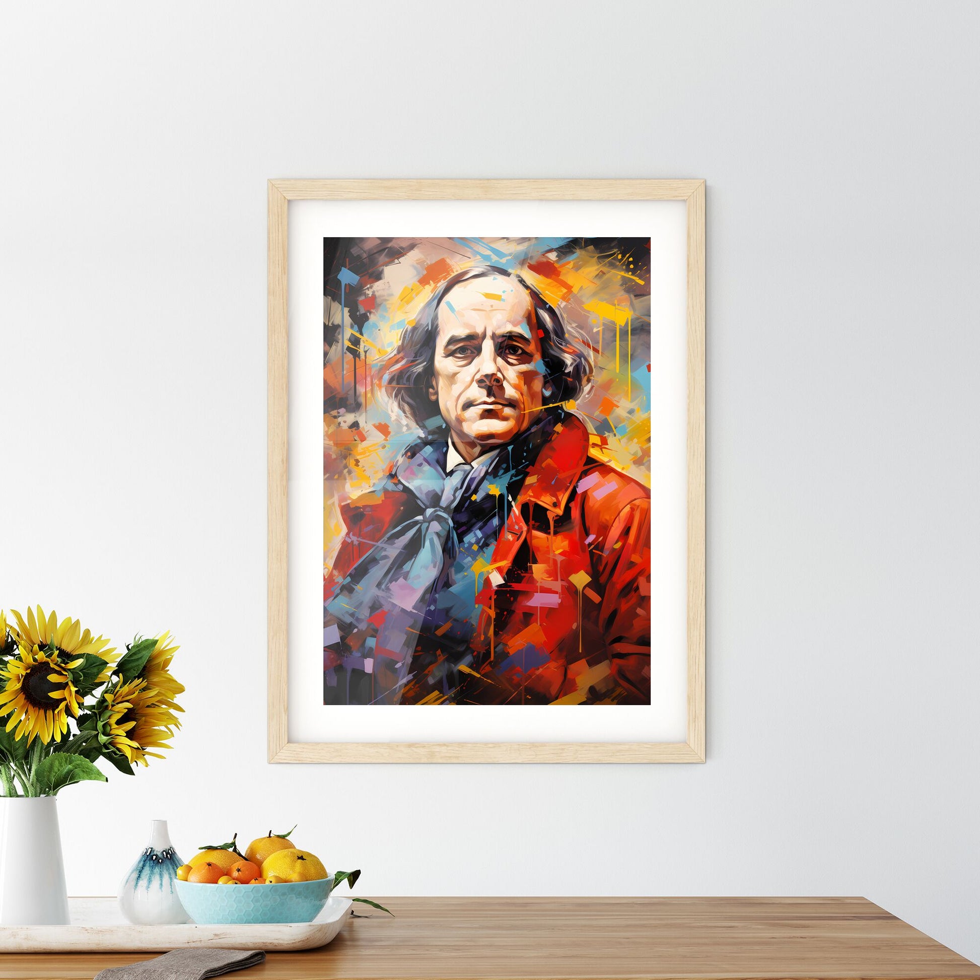 Benjamin Franklin - A Painting Of A Man Default Title