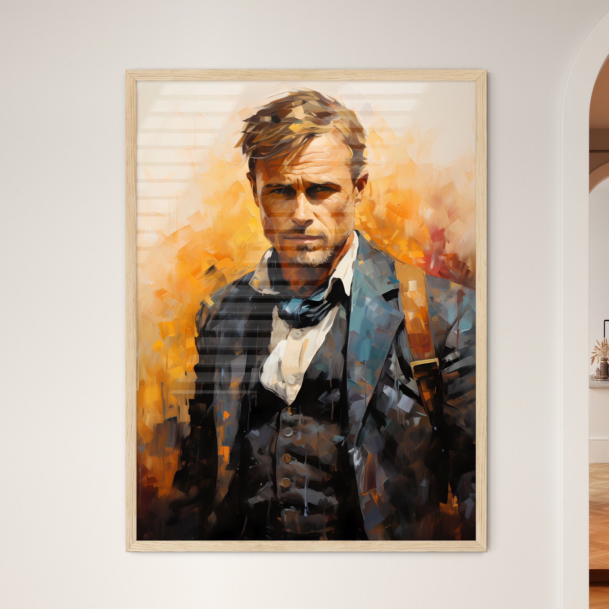 Butch Cassidy - A Painting Of A Man In A Suit Default Title