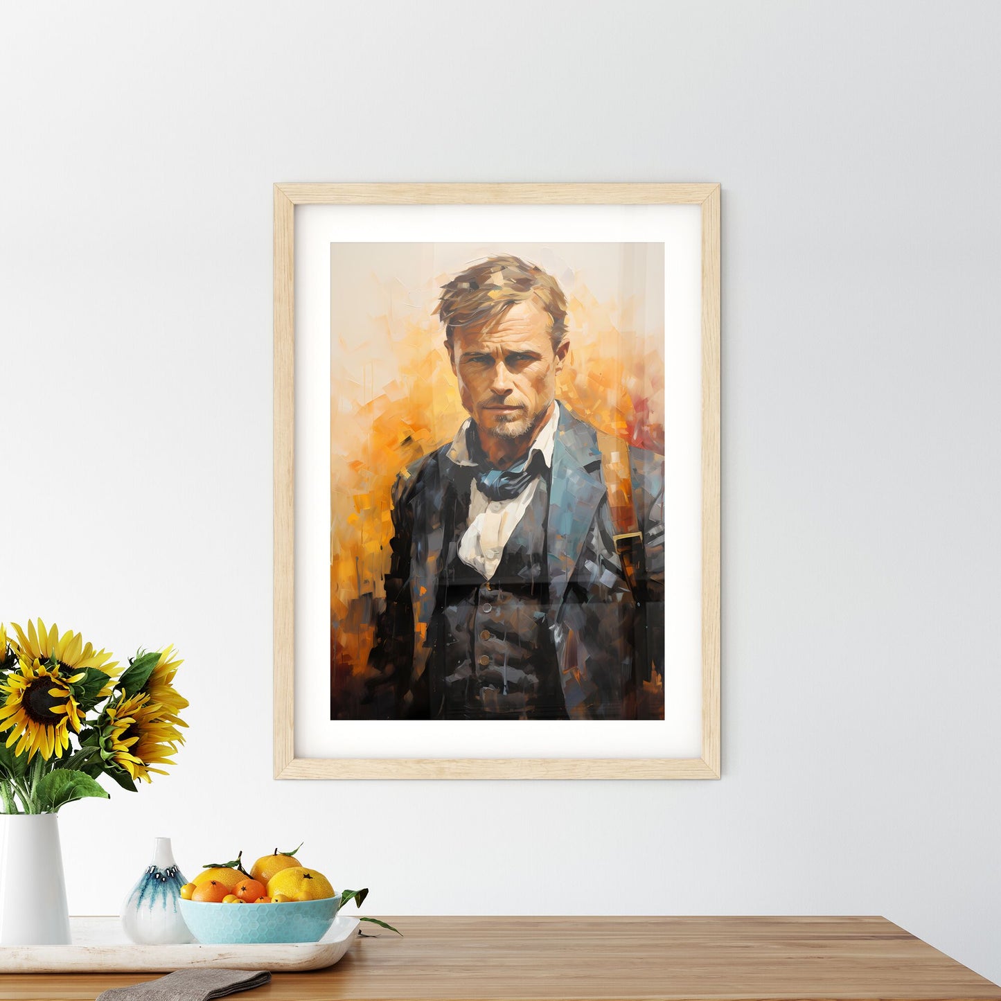 Butch Cassidy - A Painting Of A Man In A Suit Default Title