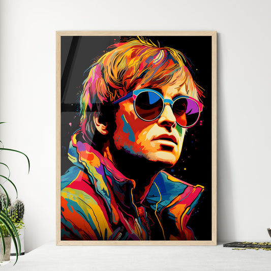 Elton John - A Man Wearing Sunglasses Default Title