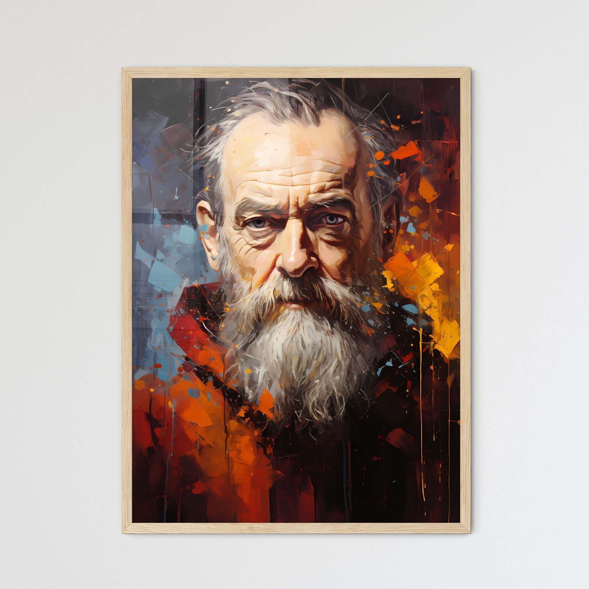 Galileo - A Painting Of A Man With A Beard Default Title