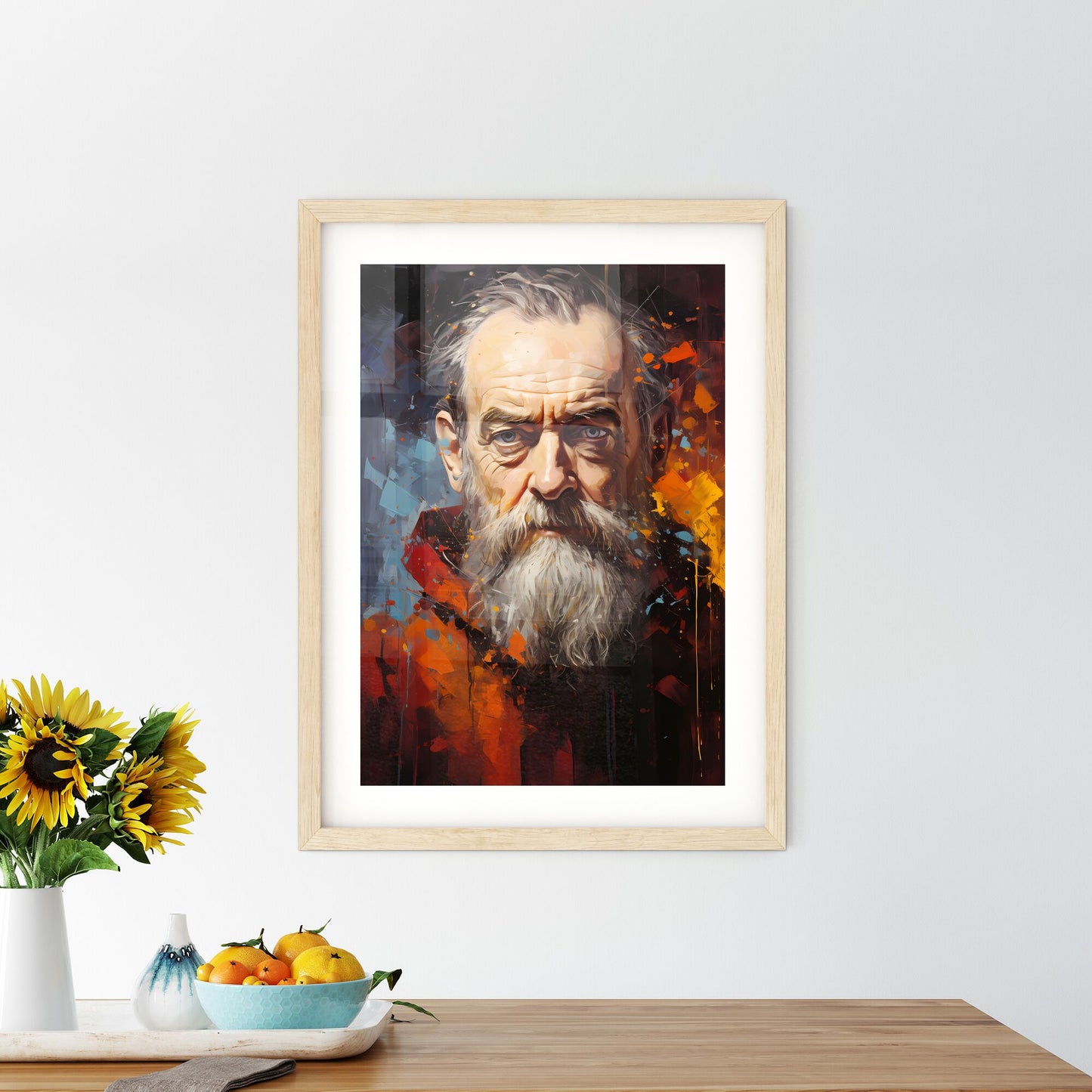 Galileo - A Painting Of A Man With A Beard Default Title