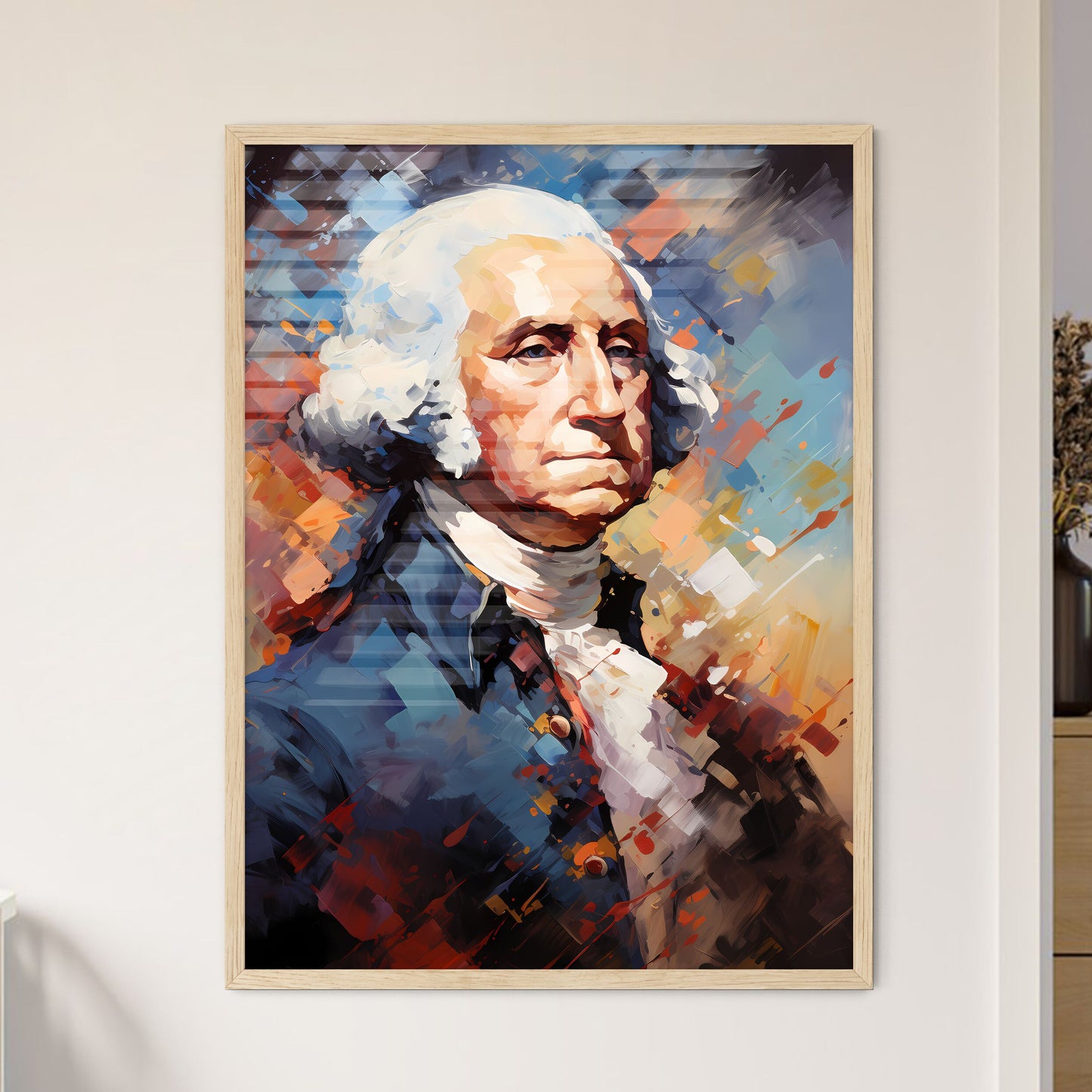 George Washington - A Painting Of A Man Default Title