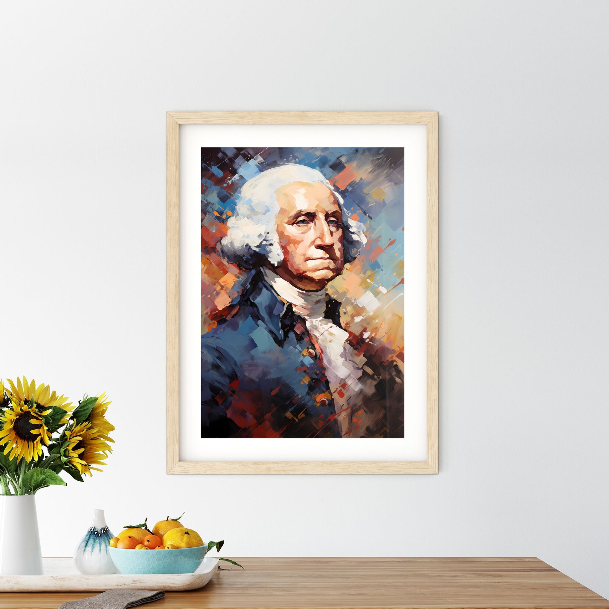 George Washington - A Painting Of A Man Default Title