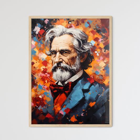 Giuseppe Verdi - A Painting Of A Man With A Beard And Mustache Default Title