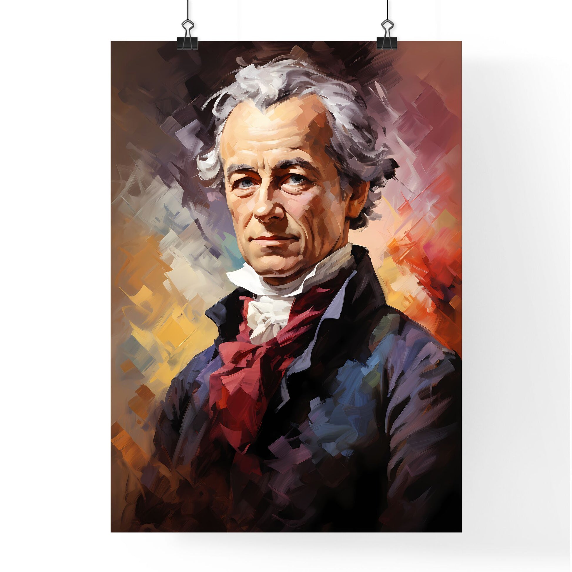 Immanuel Kant - A Painting Of A Man Default Title