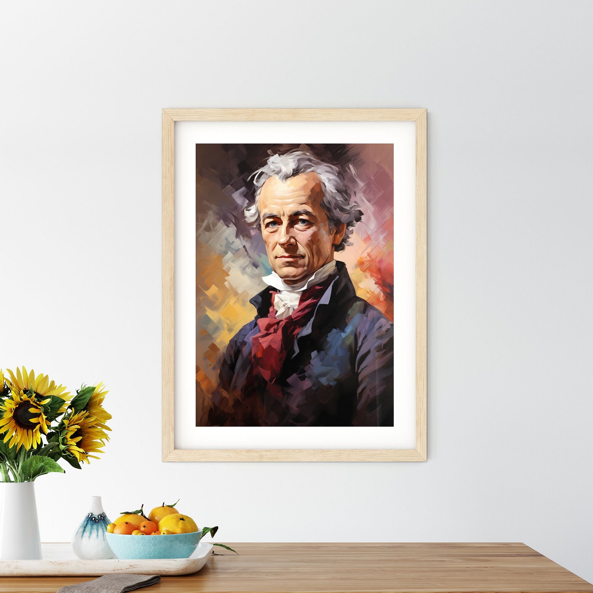 Immanuel Kant - A Painting Of A Man Default Title