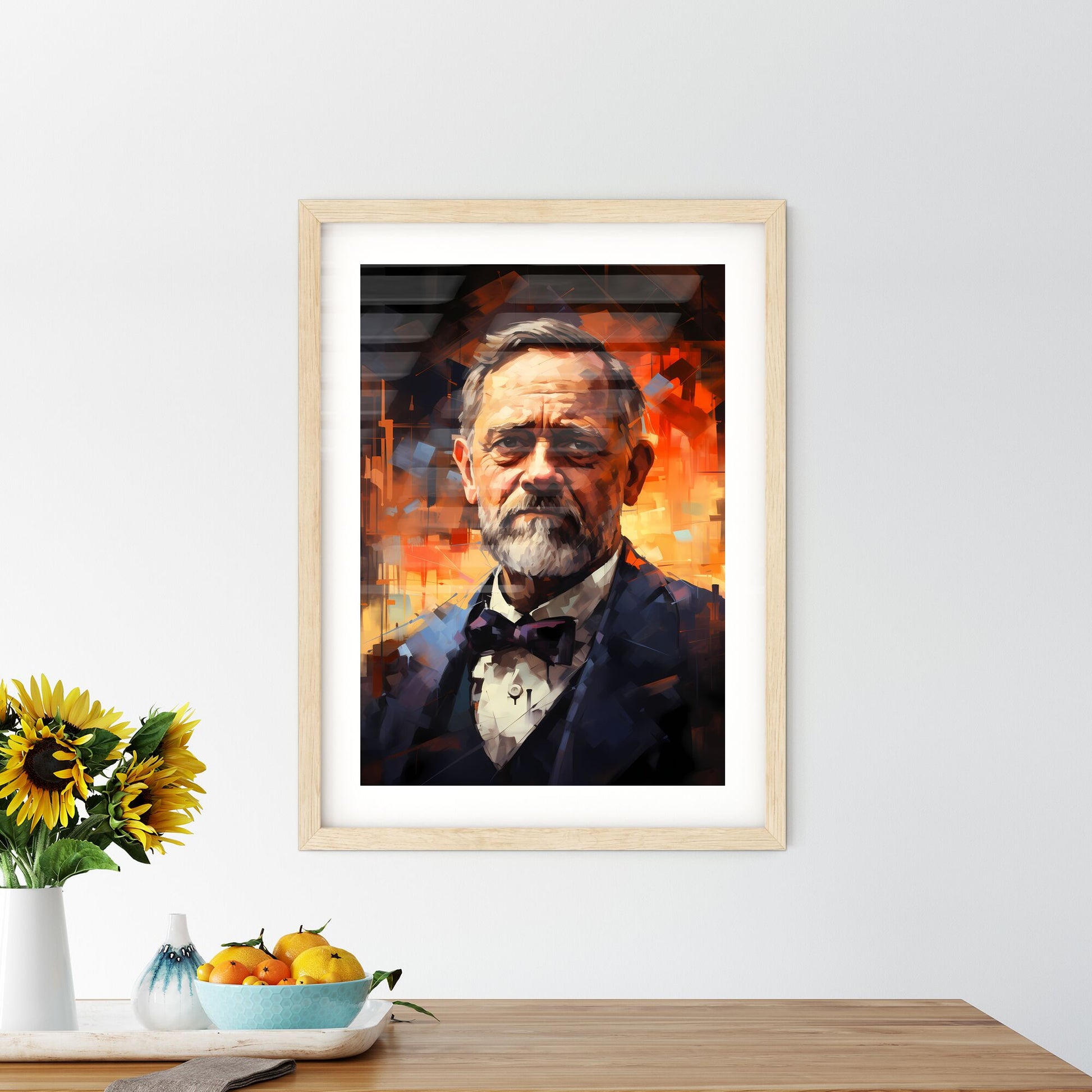 Louis Pasteur - A Man With A Beard And A Bow Tie Default Title