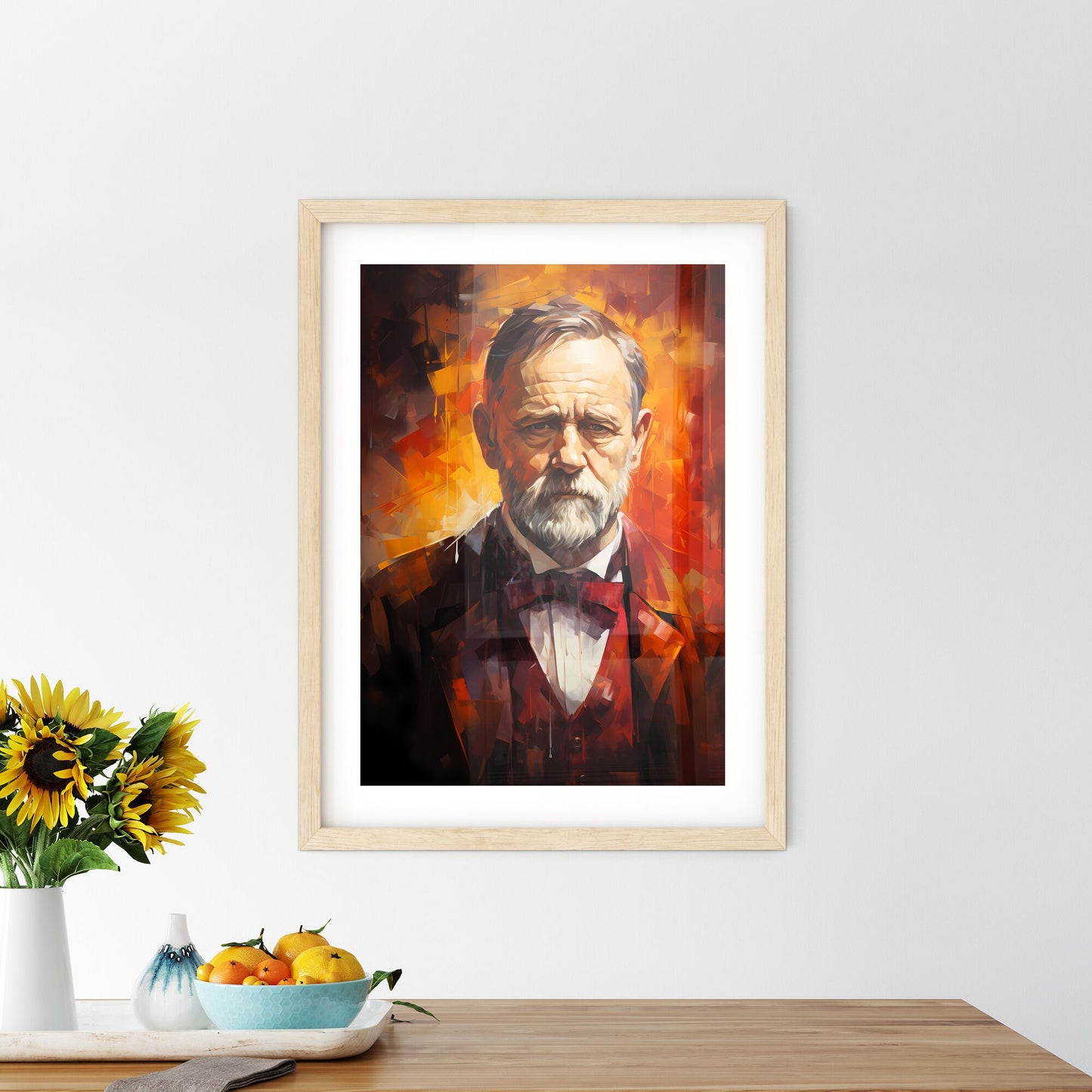 Louis Pasteur - A Painting Of A Man With A Beard Default Title