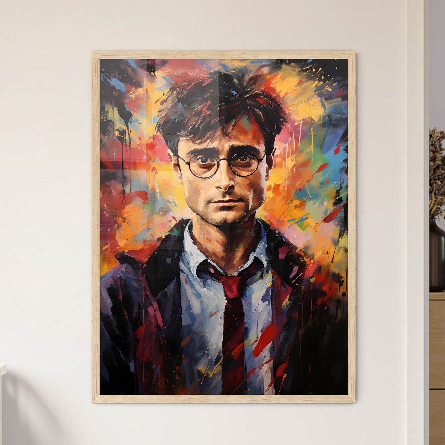 Mr. Potter - A Painting Of A Man Wearing Glasses And A Tie Default Title