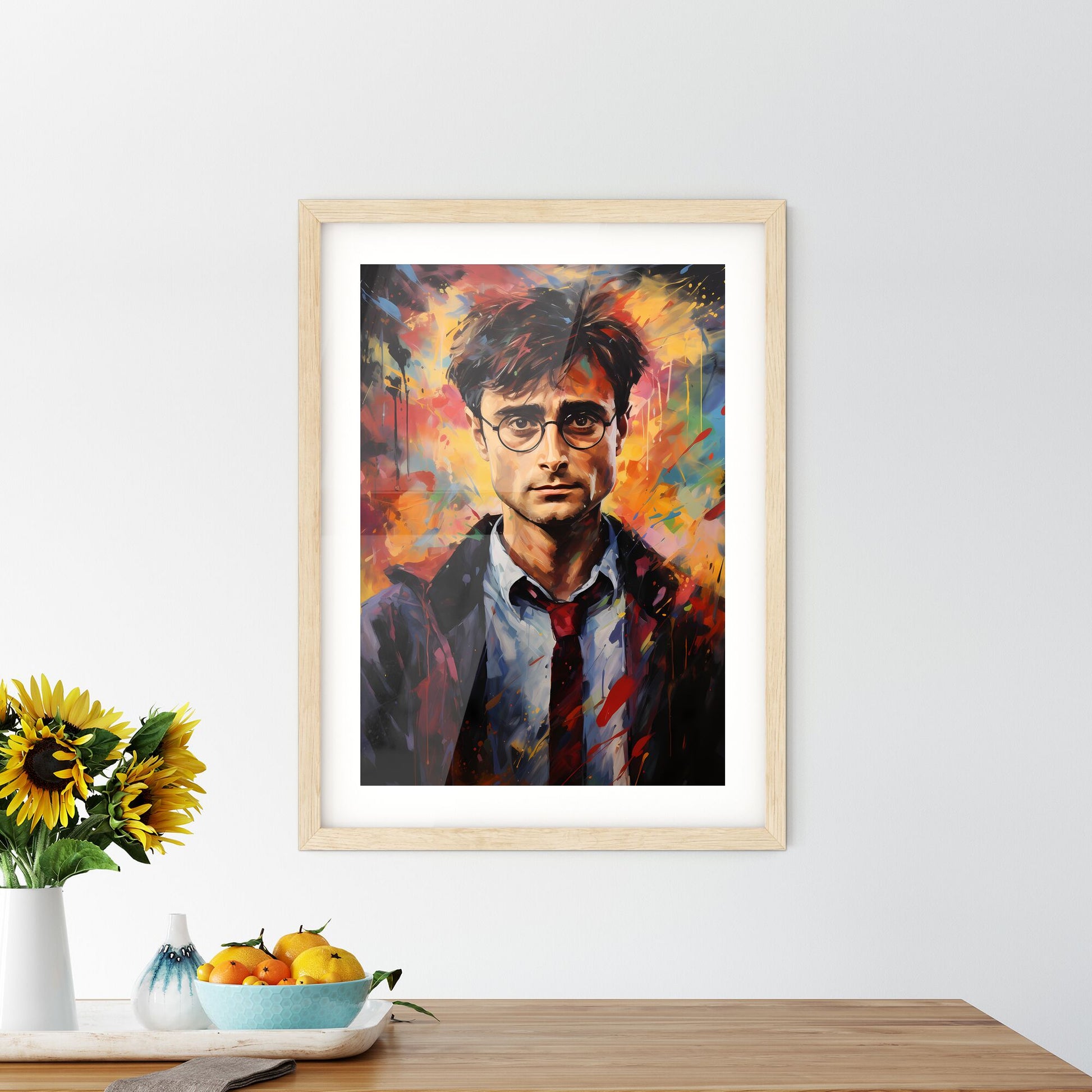 Mr. Potter - A Painting Of A Man Wearing Glasses And A Tie Default Title