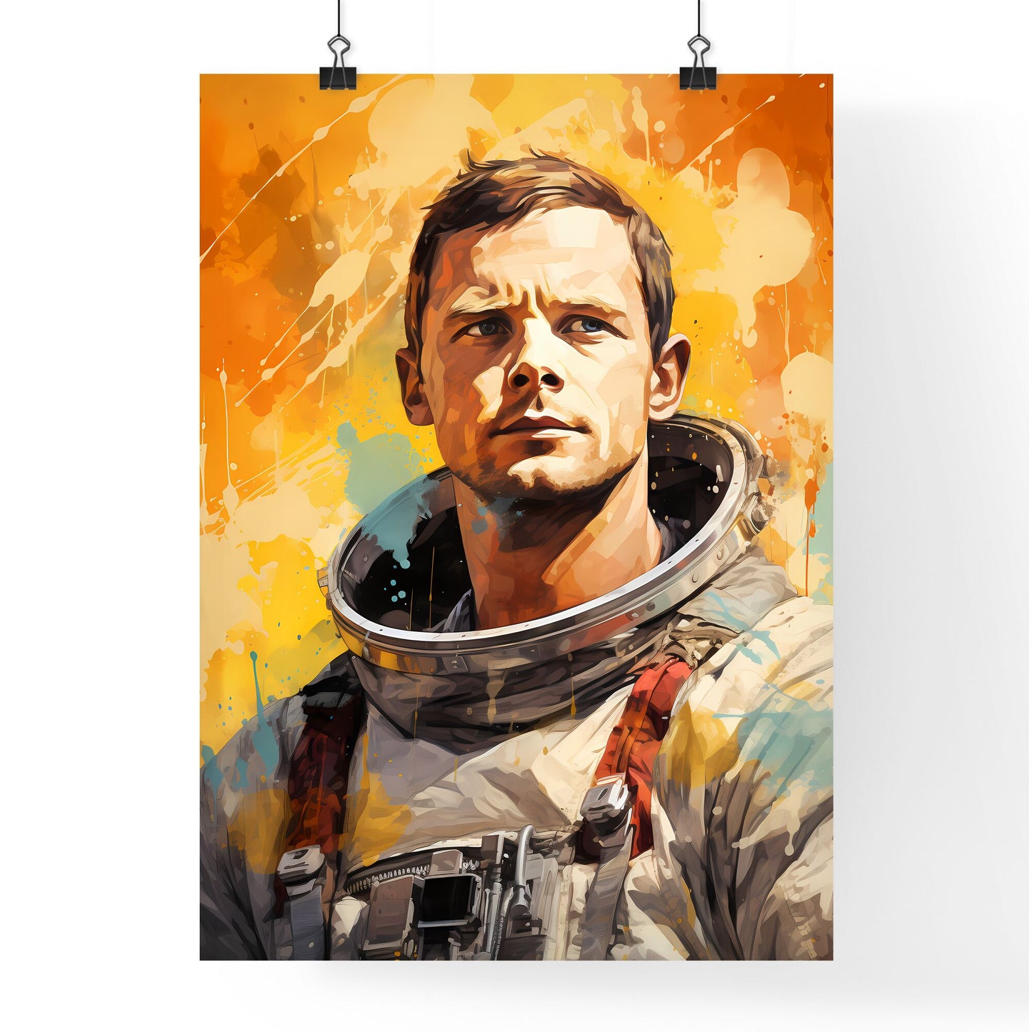 Neil Armstrong - A Man In A Space Suit Default Title