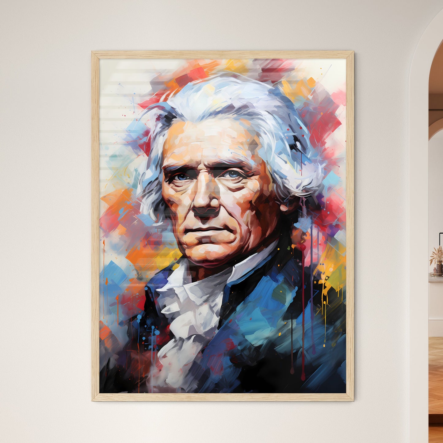 Thomas Jefferson - A Painting Of A Man Default Title