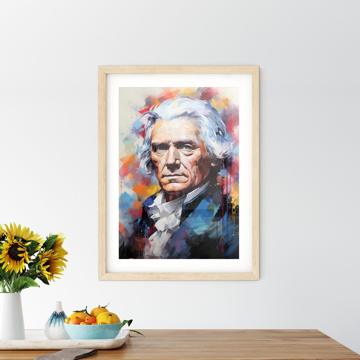 Thomas Jefferson - A Painting Of A Man Default Title