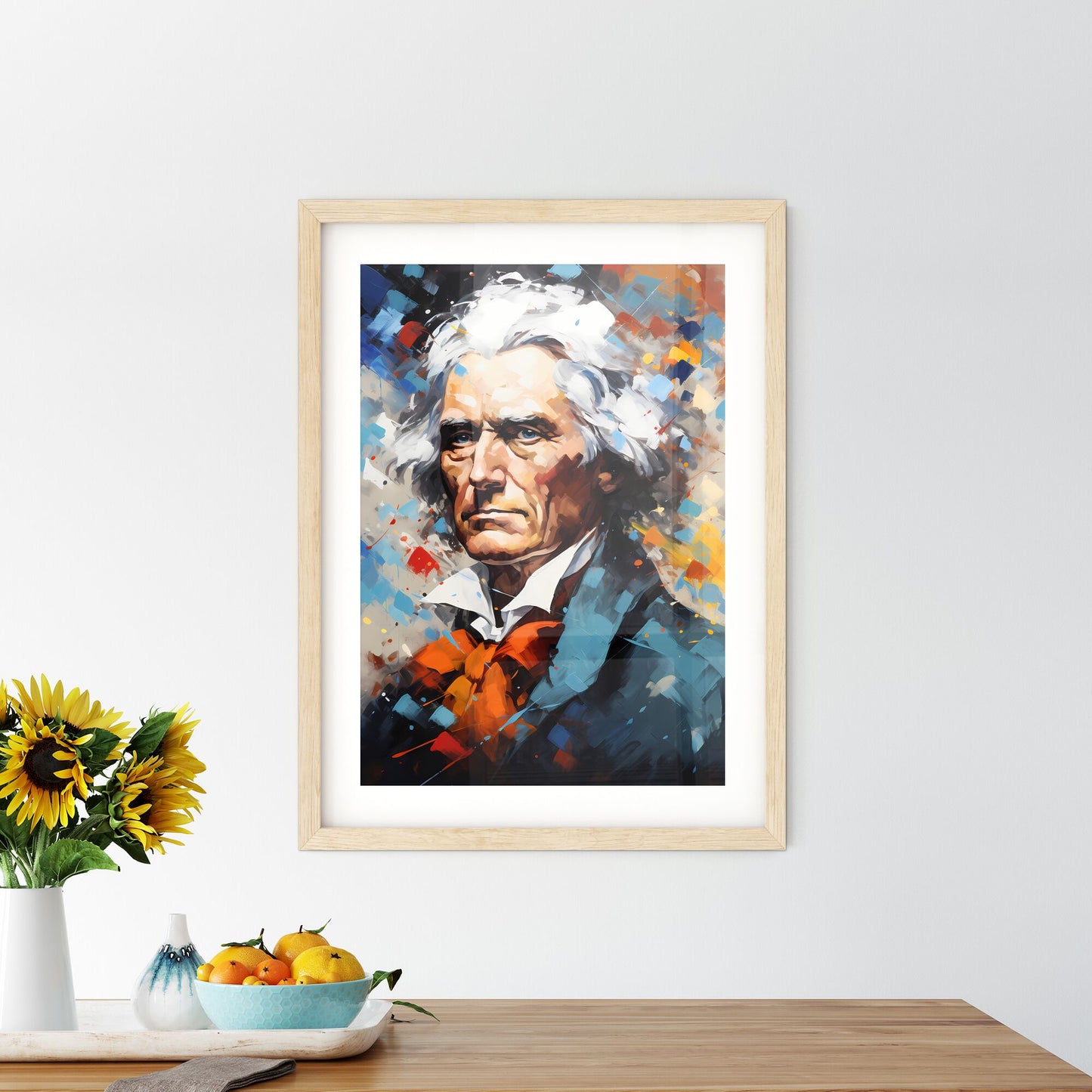 Thomas Jefferson - A Painting Of A Man With White Hair Default Title