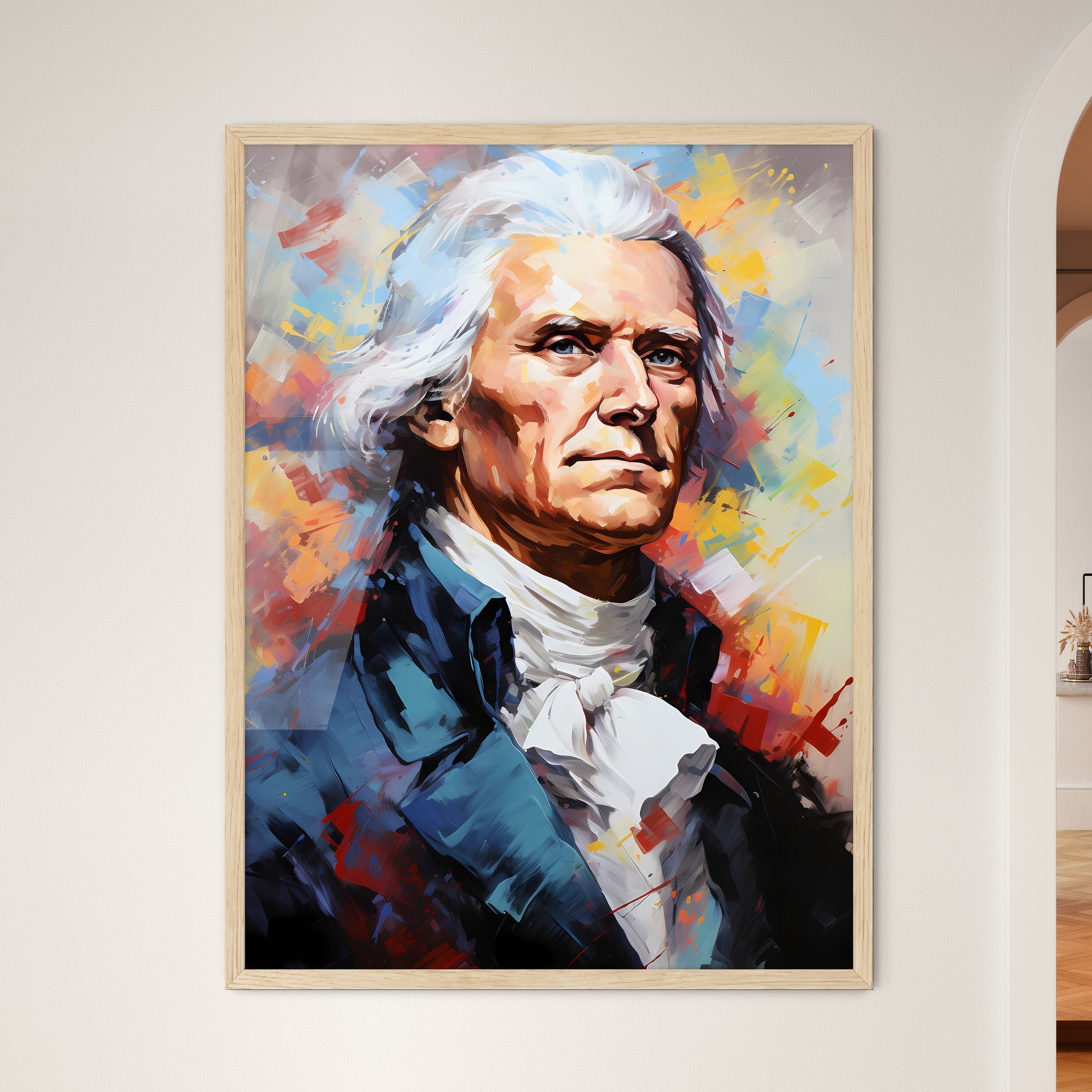 Thomas Jefferson - A Painting Of A Man Default Title