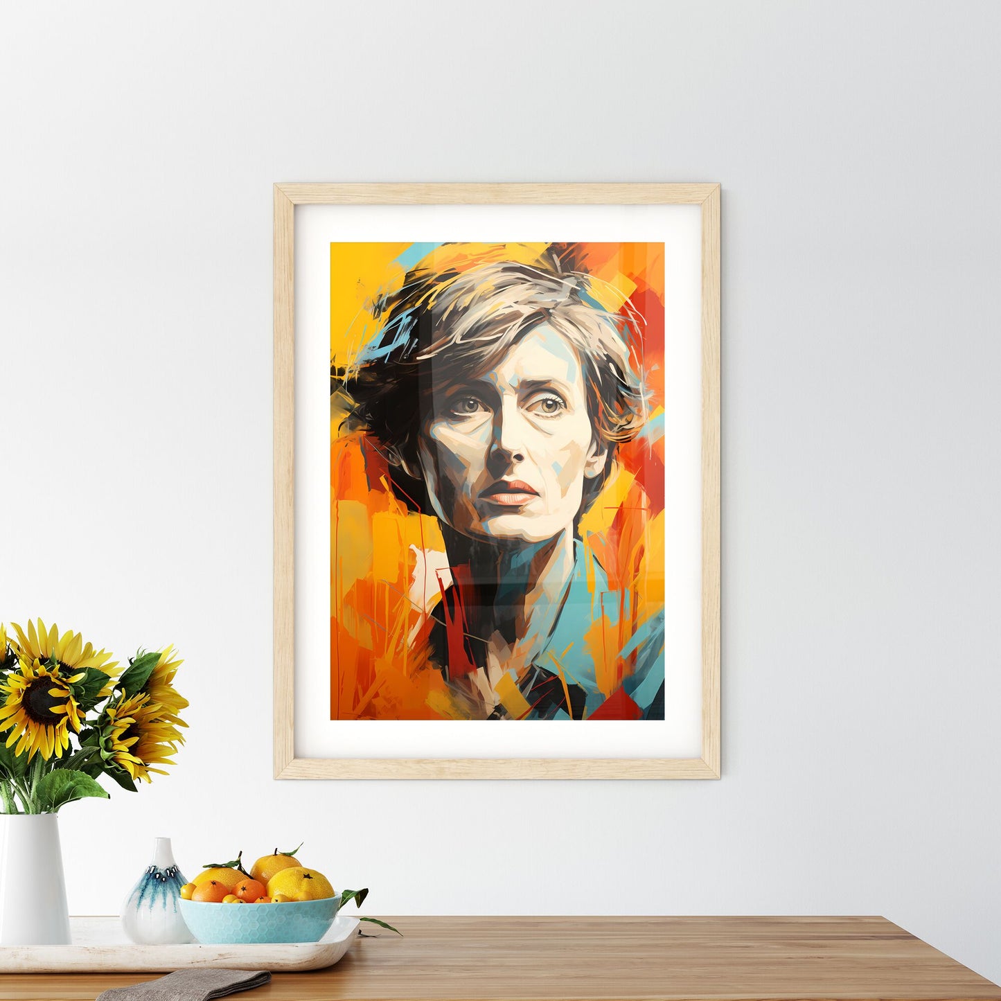 Virginia Woolf - A Painting Of A Woman Default Title