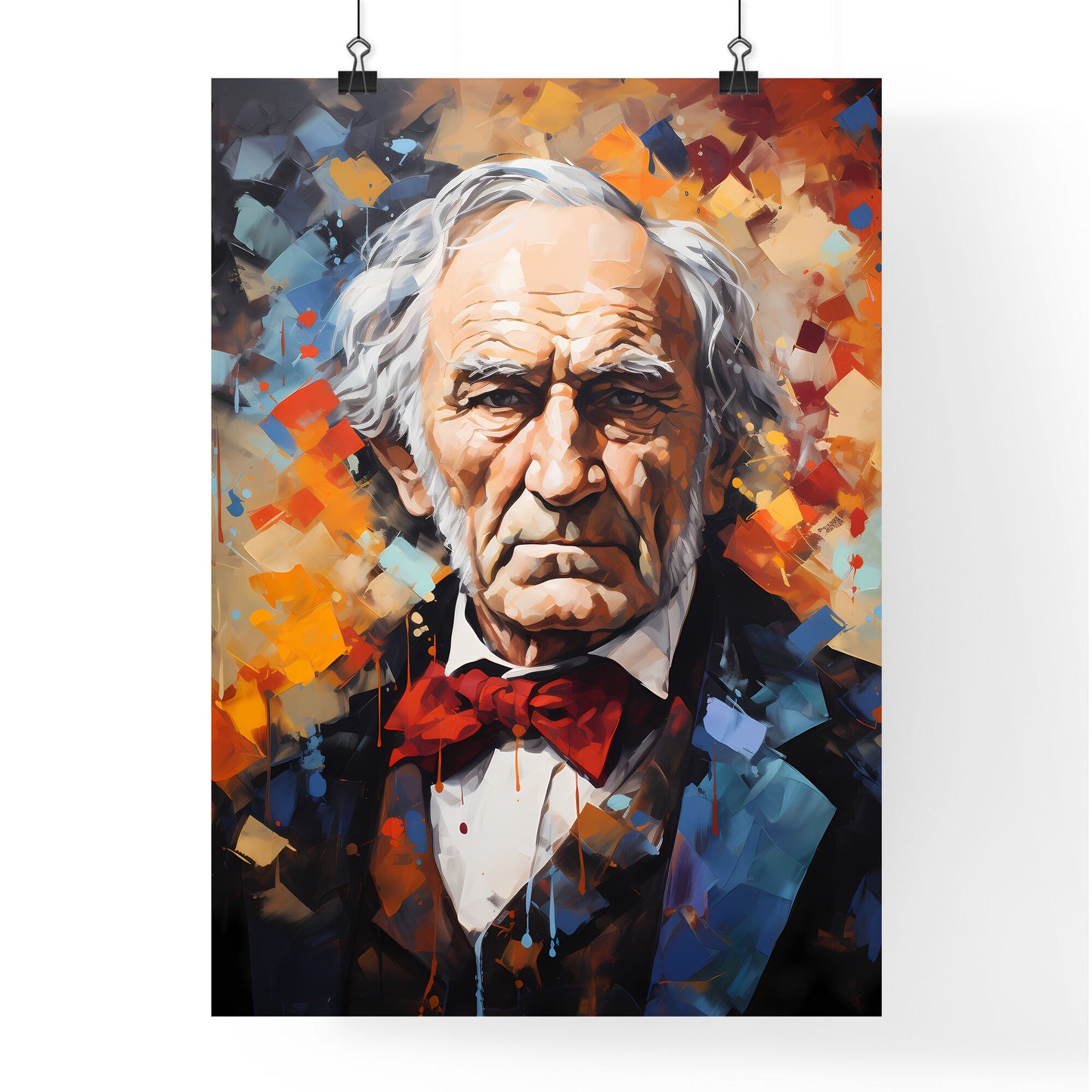 William Gladstone - A Painting Of An Old Man Default Title