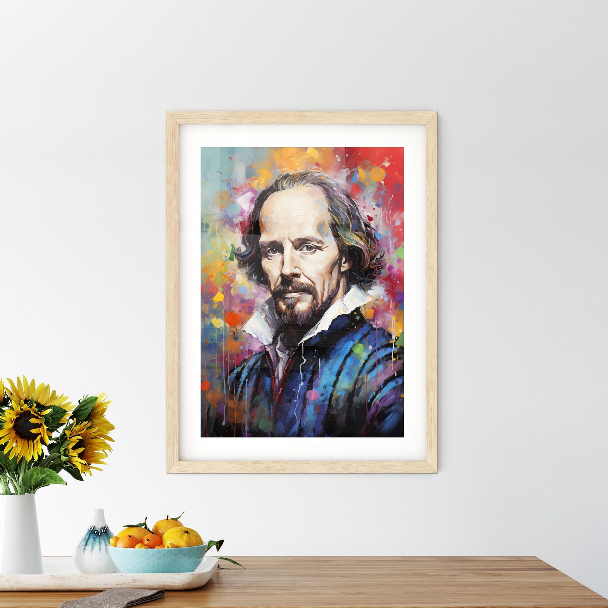 William Shakespeare - A Painting Of A Man Default Title