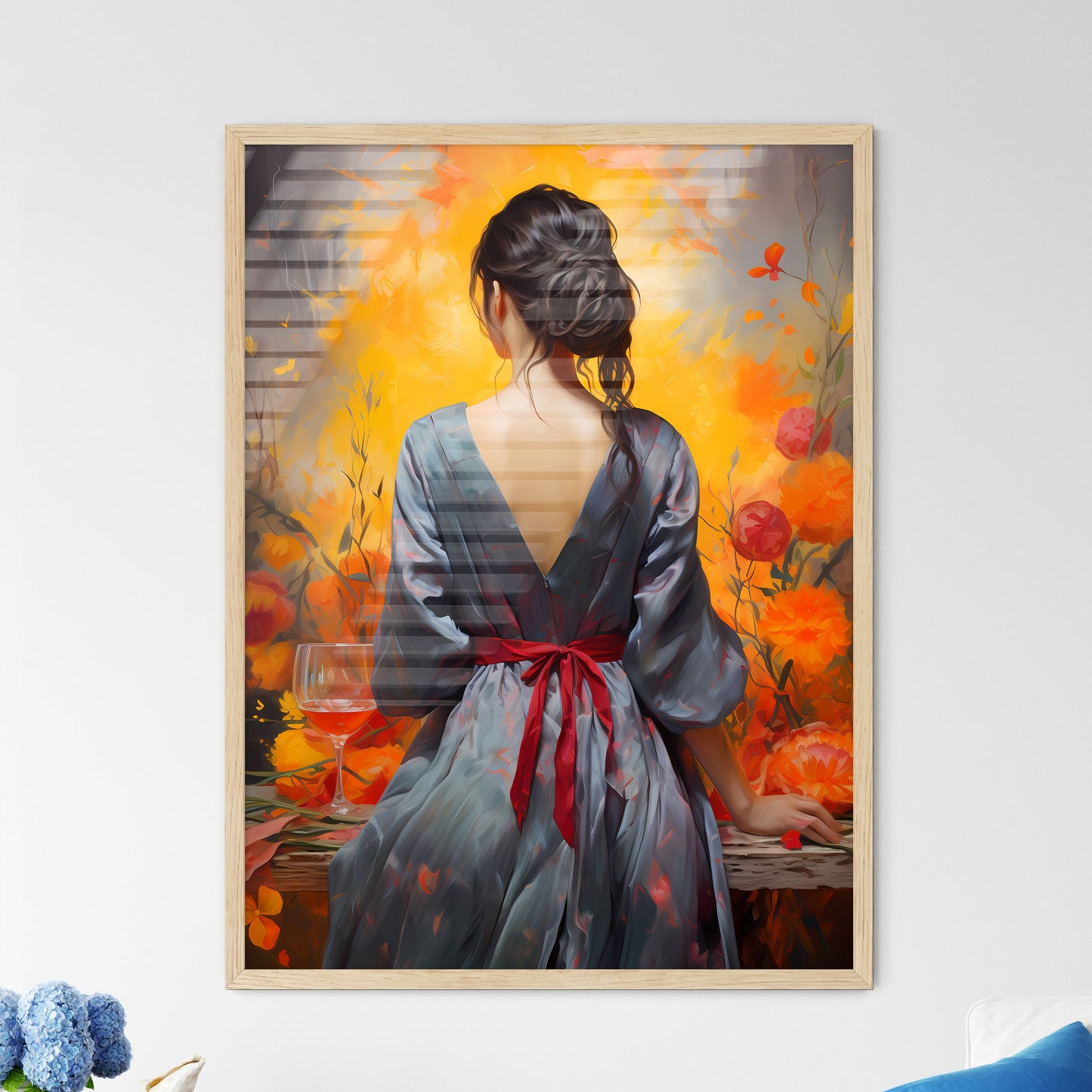Alter Ego - A Woman In A - Framed Art Print