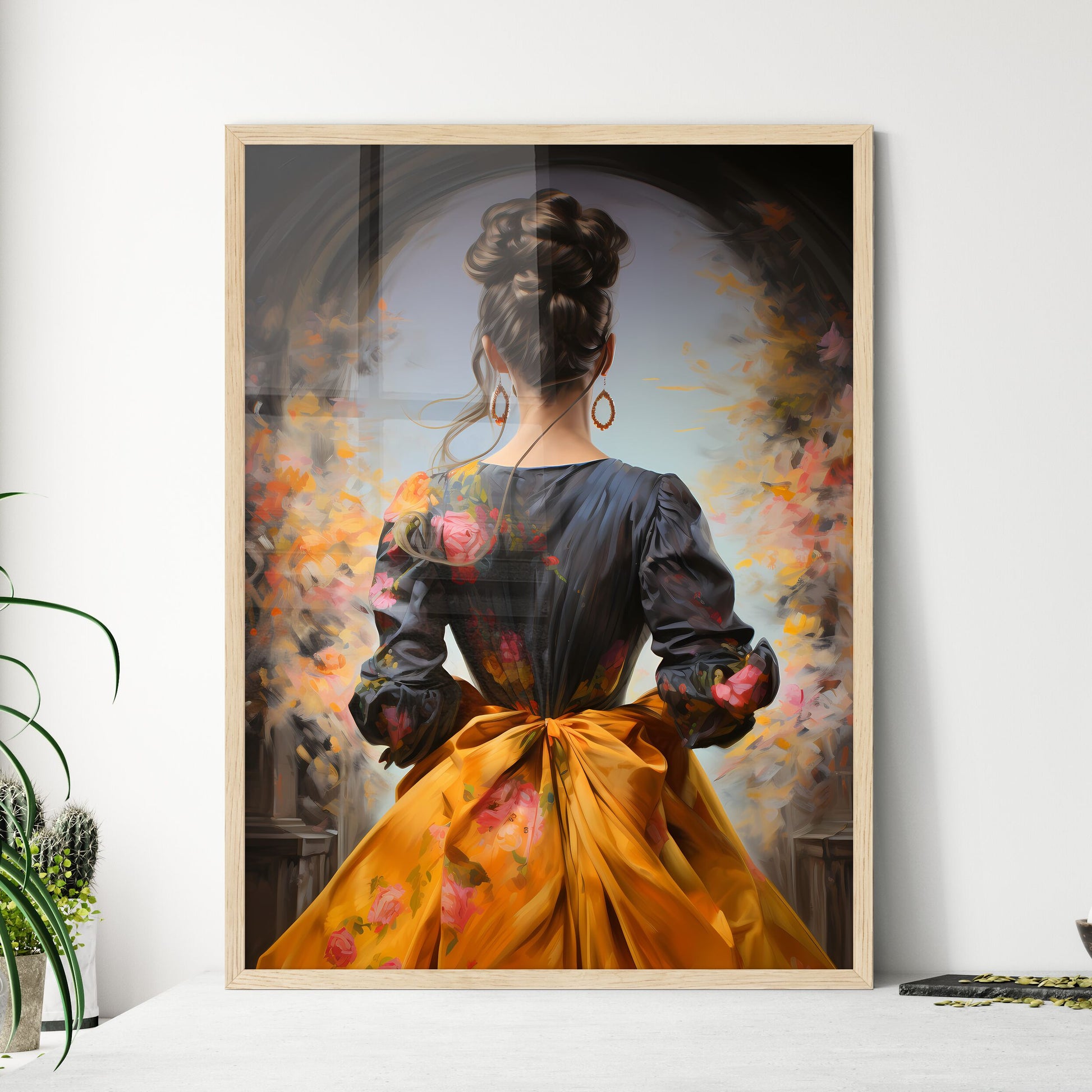 Alter Ego - A Woman In A - Framed Art Print