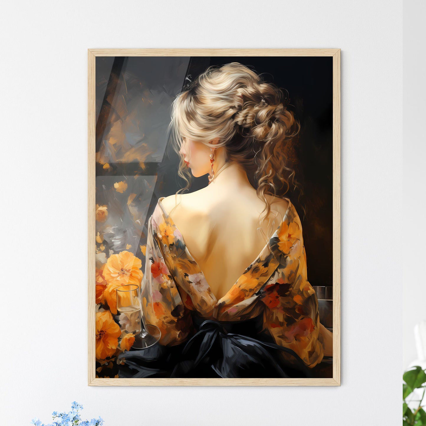Alter Ego - A Woman In A - Framed Art Print