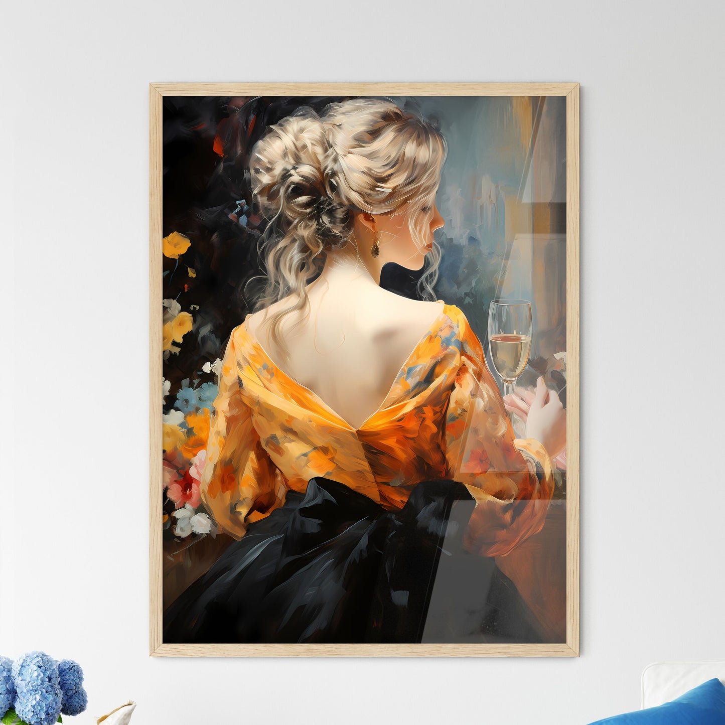 Alter Ego - A Woman In A - Framed Art Print