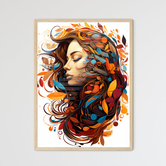 Arrangement Of Coffee Beans Into Shape Of Cu - Framed Art Print