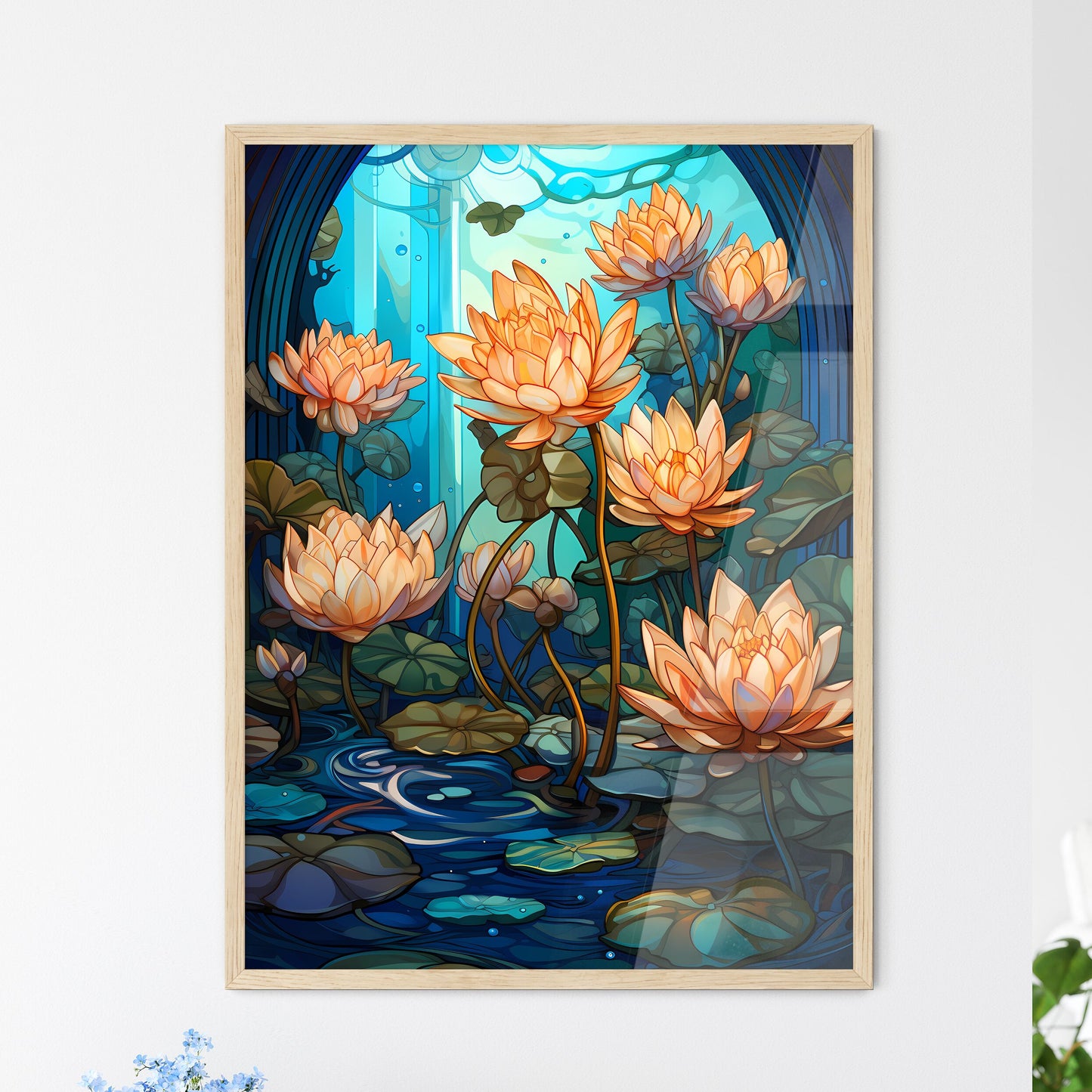 Art Noveau - Framed Art Print