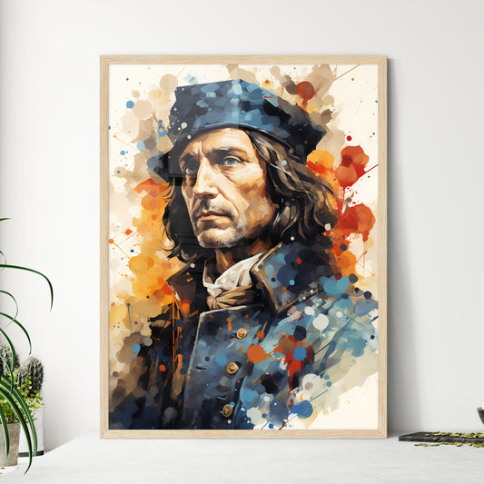 Christopher Columbus From A Victorian Book - - Framed Art Print