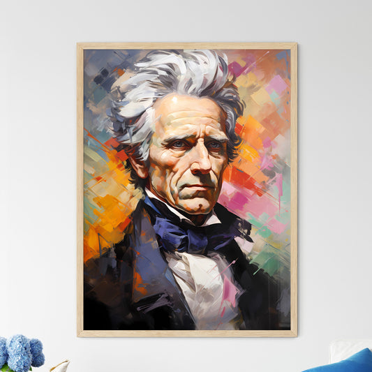 Portrait Of Andrew Jackson  Framed Print