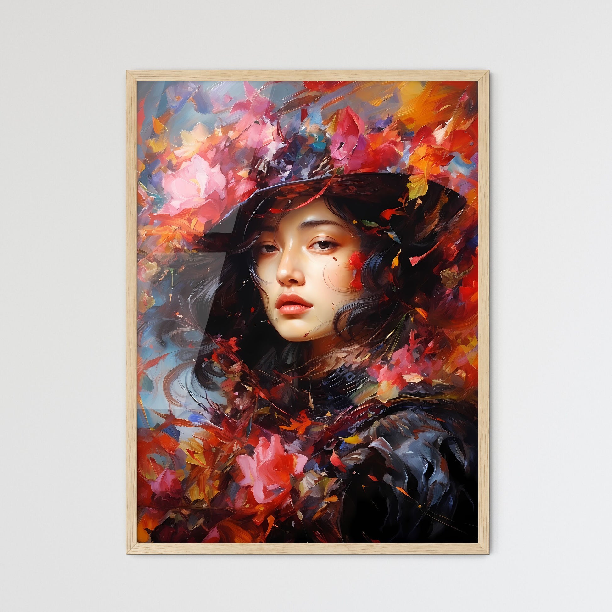 Spicy Bloody Mary - A Woman With - Framed Art Print