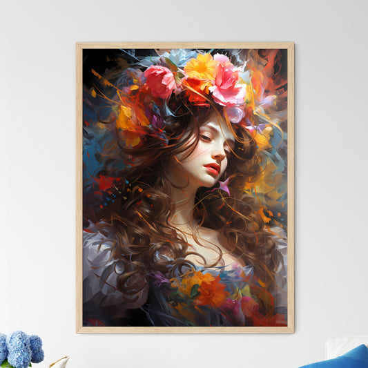 Spicy Bloody Mary - A Woman With - Framed Art Print