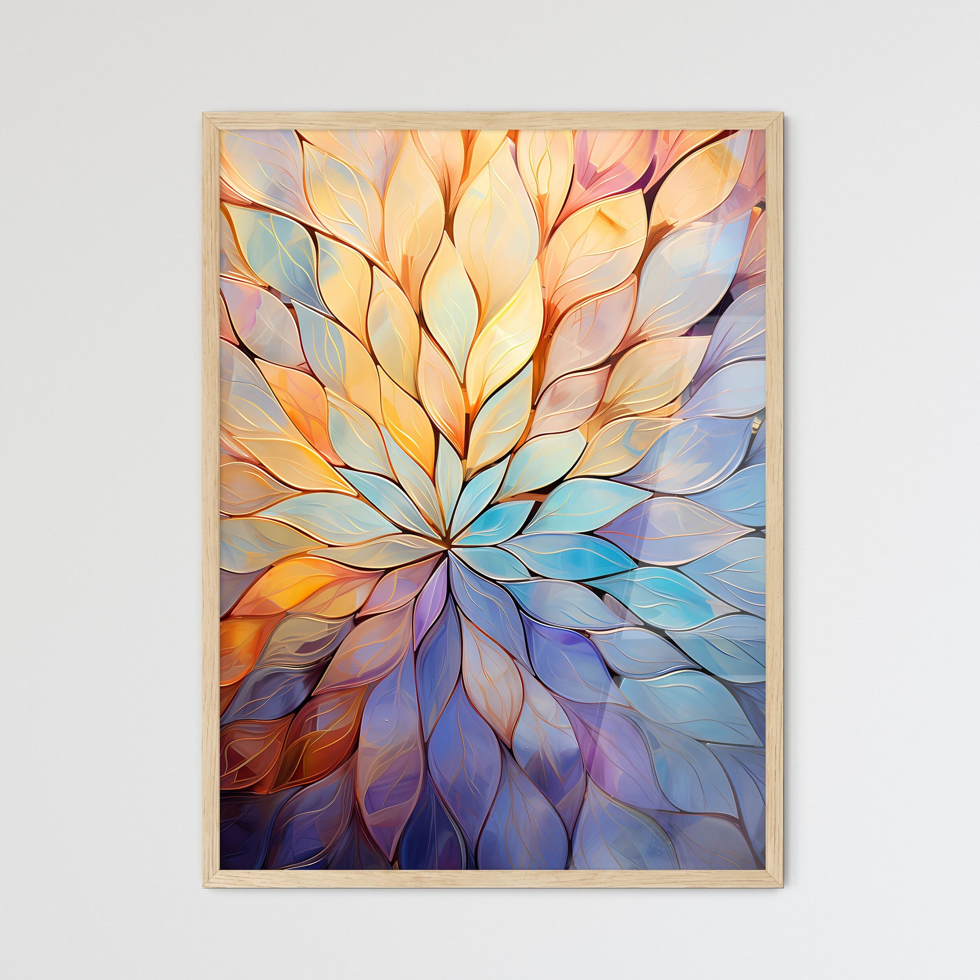 The Metallic Silver Pattern Of A Dome - A Co - Framed Art Print