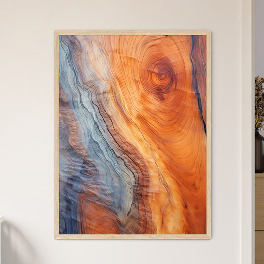 Very Old Juniper Wood Texture  Wall Art