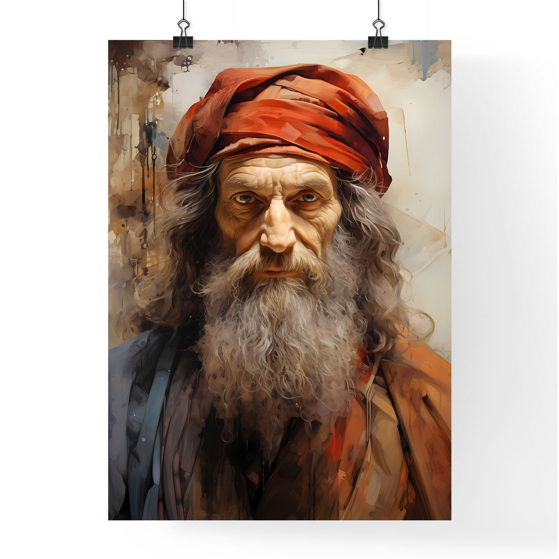 Albrecht Dürer German Painter - A Man With A Red Head Wrap Default Title