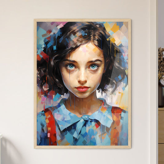 Anne Frank German-Born Jewish Diarist - A Gi - Framed Art Print