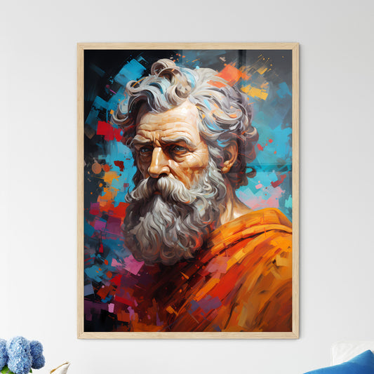 Aristotle Ancient Greek Philosopher - A Pain - Framed Art Print