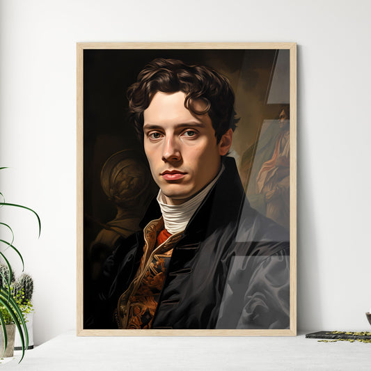 Carl Maria Friedrich Ernst Von Weber German Composer - A Man In A Black Coat Default Title