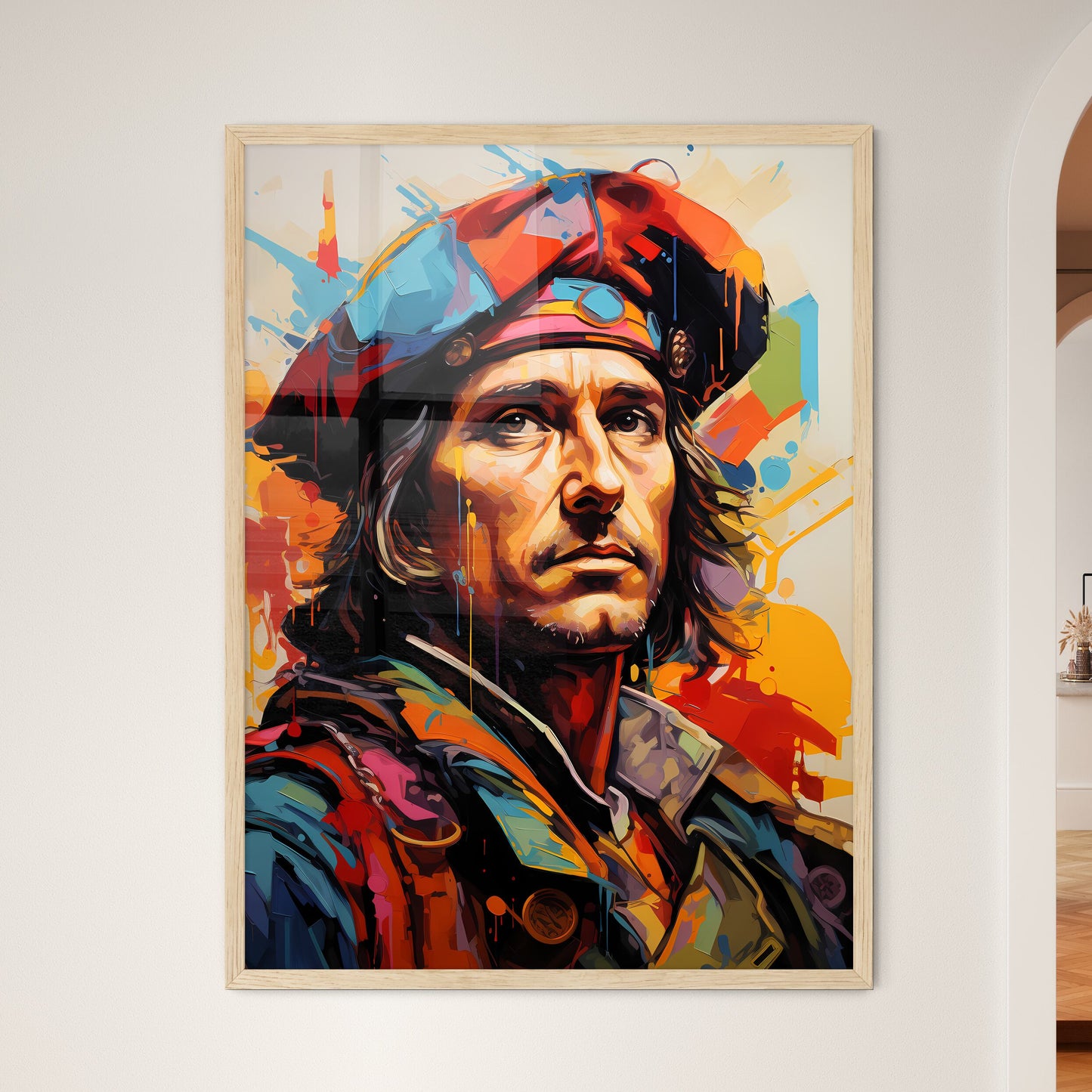 Christopher Columbus Italian Explorer And Na - Framed Art Print
