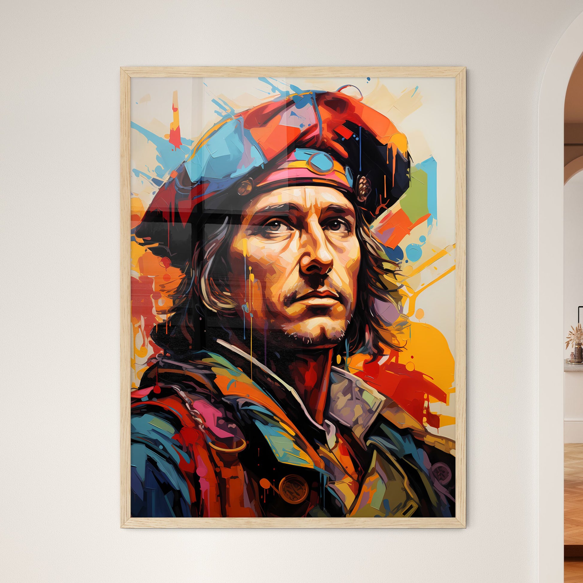 Christopher Columbus Italian Explorer And Na - Framed Art Print
