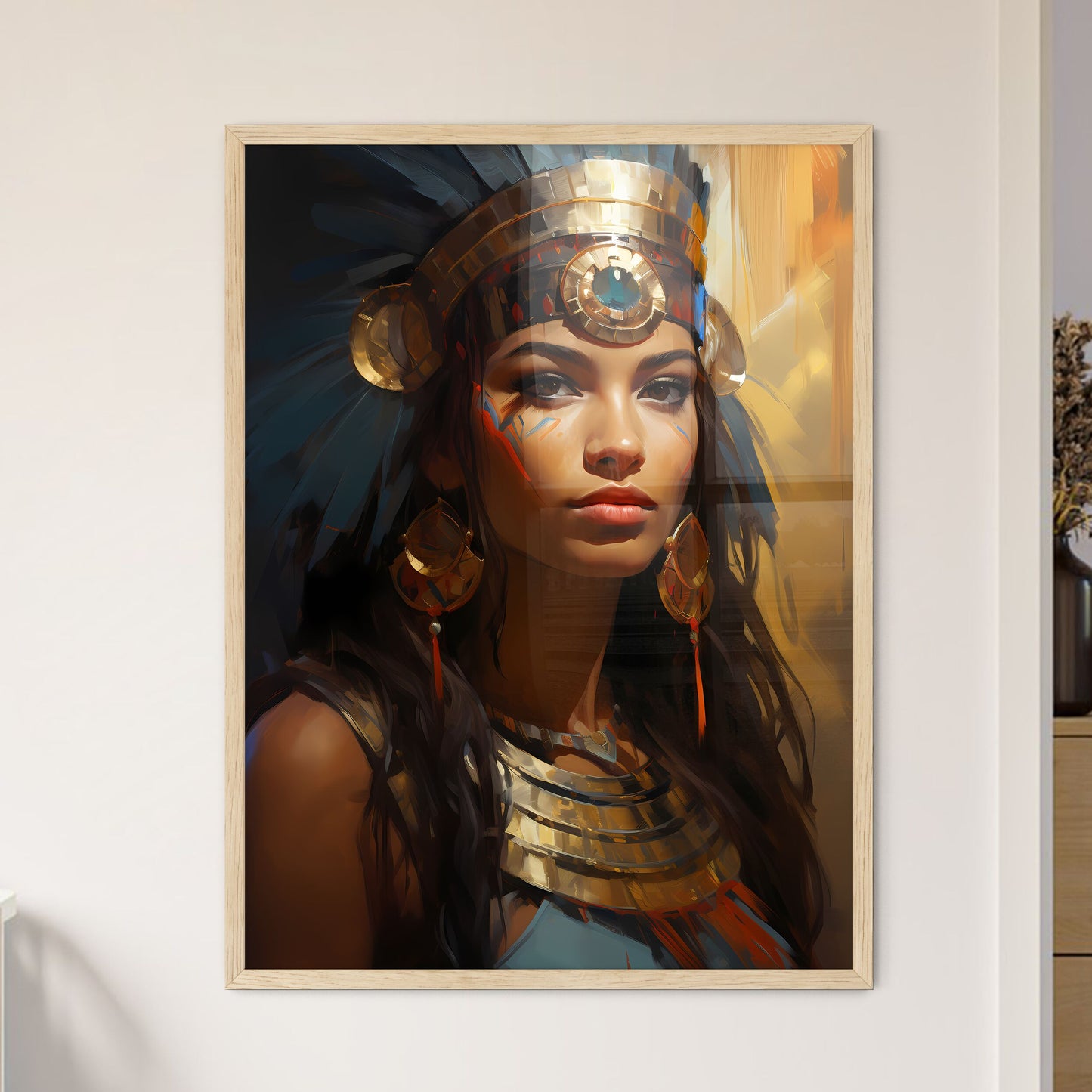 Cleopatra Last Active Pharaoh Of Ancient Egy - Framed Art Print