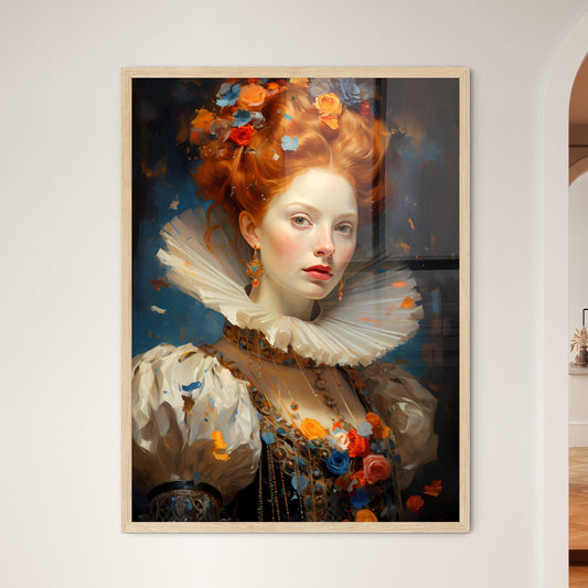 Elizabeth I Queen Of England And Ireland - A - Framed Art Print