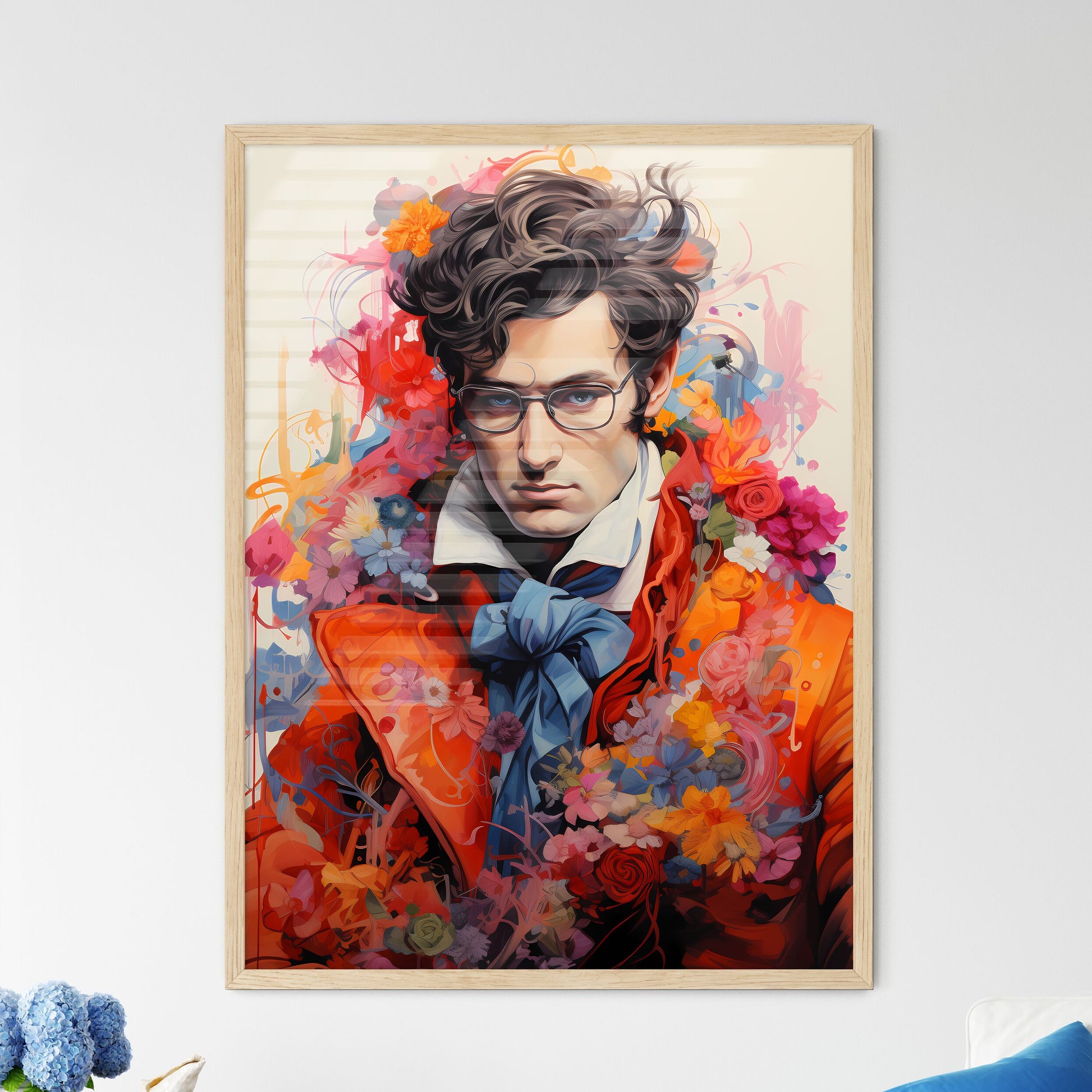 Franz Schubert Austrian Composer - A Man Wea - Framed Art Print