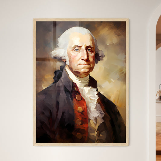George Washington Founding Father US  Framed Print