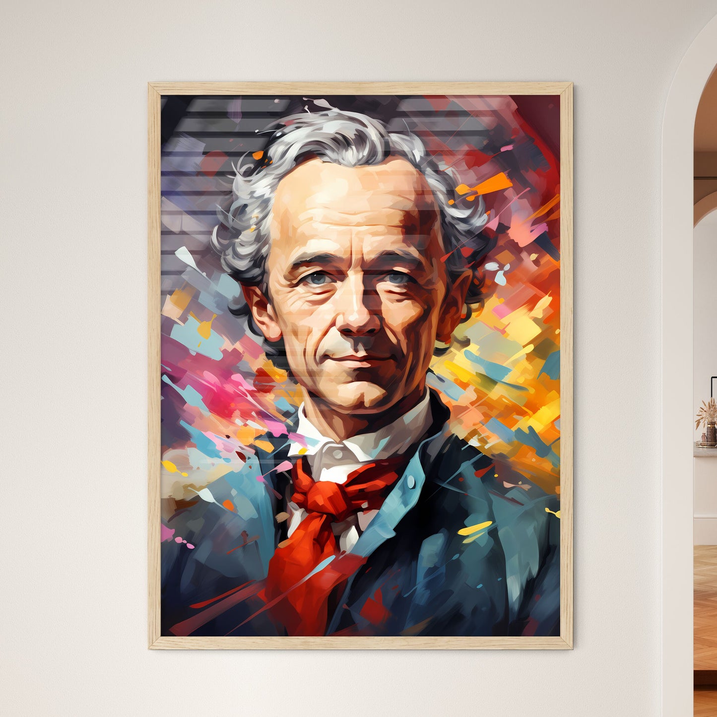 Immanuel Kant German Philosopher  Framed Print