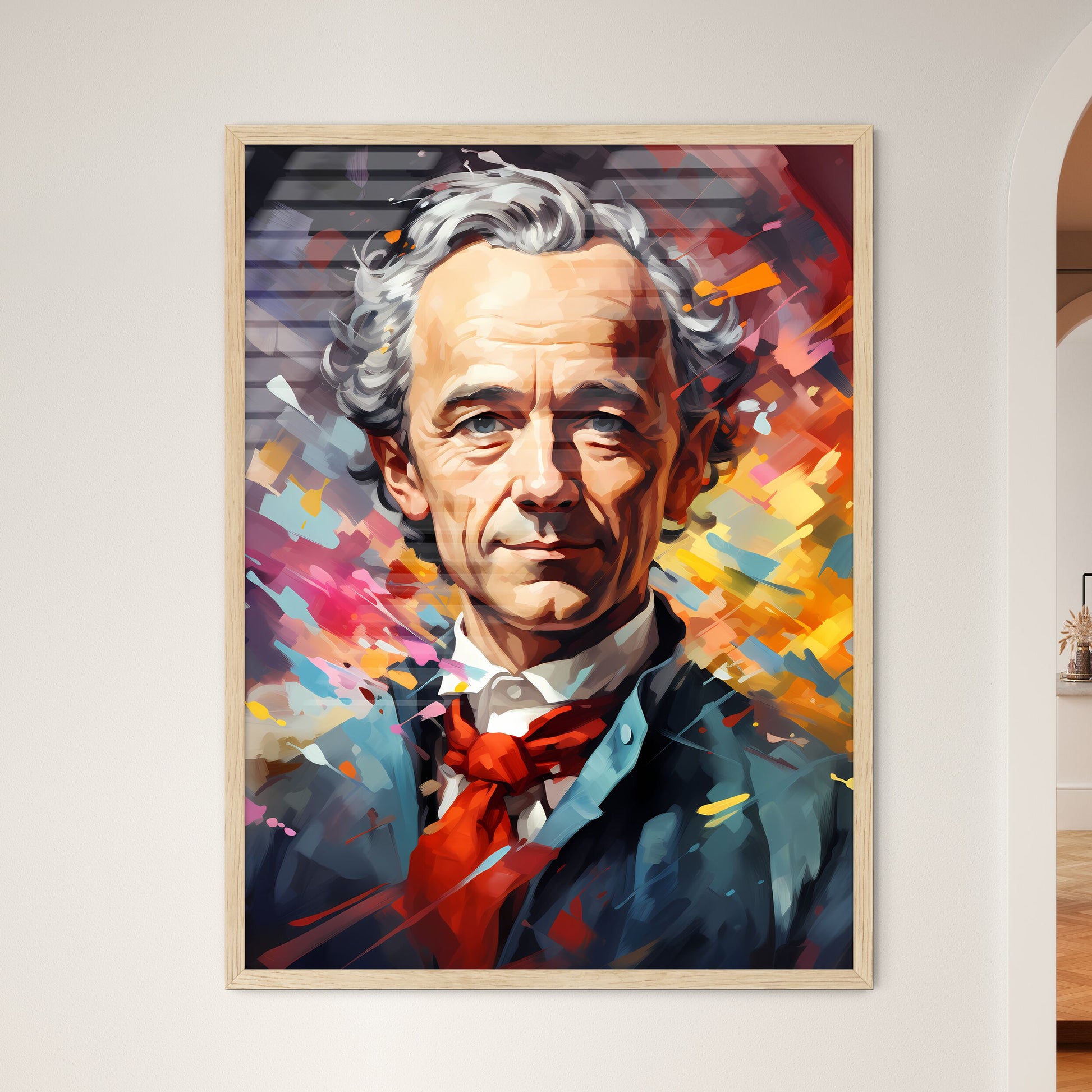 Immanuel Kant German Philosopher  Framed Print